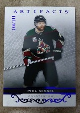 Phil Kessel COYOTES 2021-22 Artifacts Blue /199