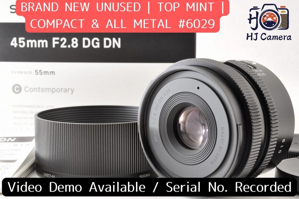 Sigma f/2.8 Camera Lenses 45mm Focal for sale | eBay