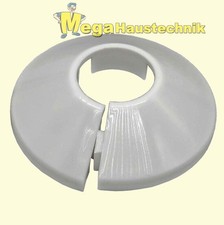 Abdeckrosetten RohrØ 15 16 20 22 28 mm weiss Heizkörper Rohrabdeckung Kupferrohr