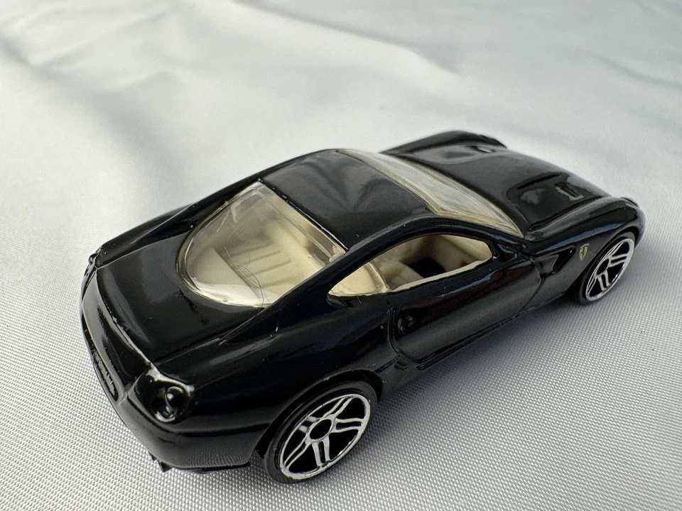 Hot Wheels Ferrari 599 GTB #14/36 2007 Nuevos Modelos Negro B30 Usado en Excelente Condición C135A Suelto Foto 4 de 4