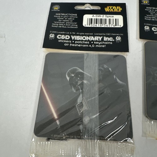 2 Vintage Star Wars Air Freshener Darth Vader - Picture 4 of 5