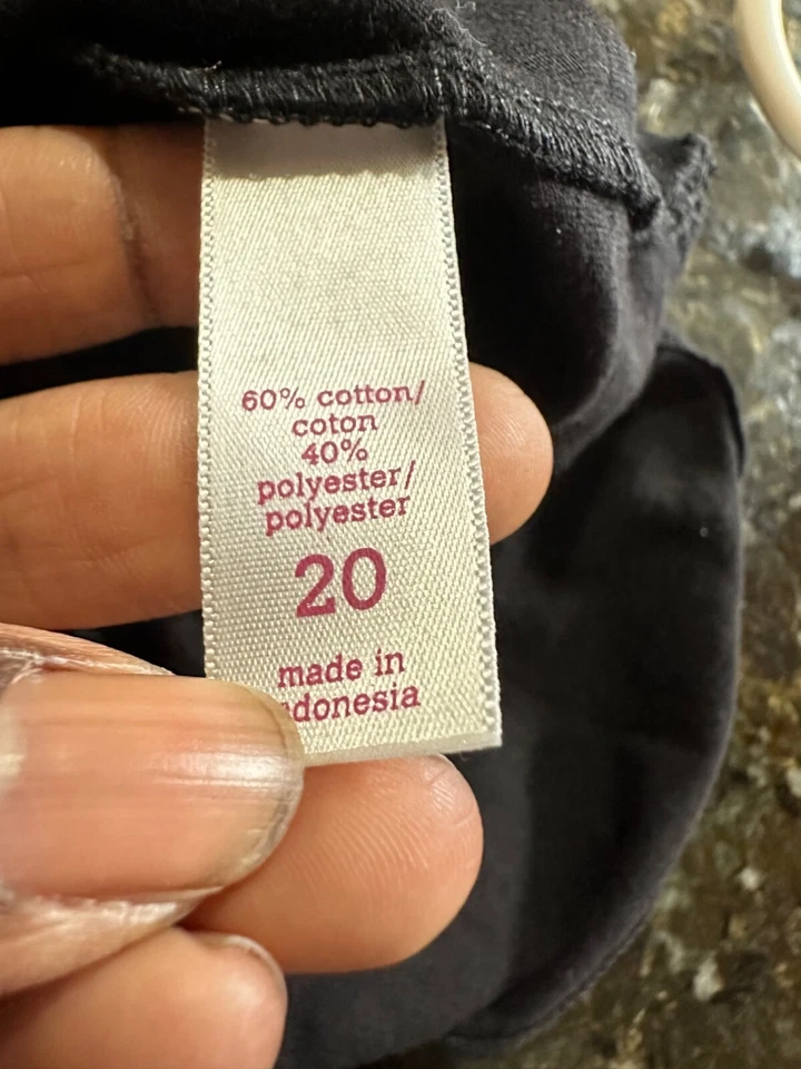 Justice Black Hooded Short Sleeve Graphic T-Shirt "Weekend I Love You" Size 20 - Image 4 of 4