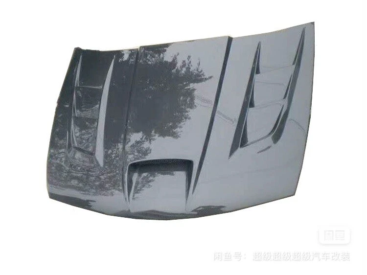 Cubierta del panel del capó del motor de fibra de carbono real para Honda Accord 08-10 4 puertas Foto 3 de 3