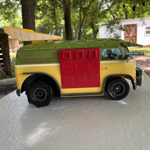 Teenage Mutant Ninja Turtles TMNT Party Wagon 2016 VW Van NO Remote untested - Picture 9 of 13