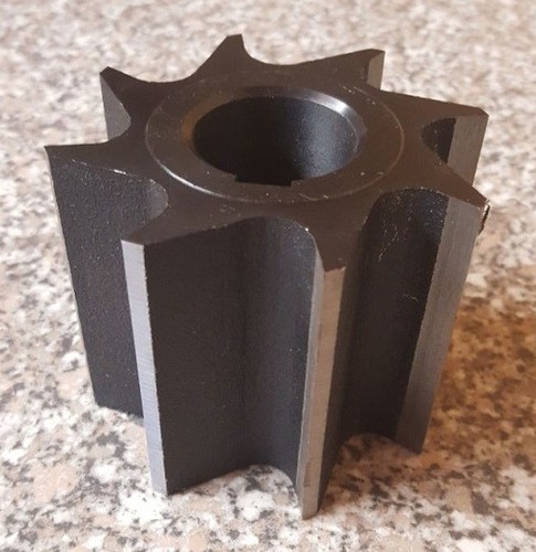 Ersatzteil Gegenplatte Für ALDI Topcraft Gartenhäcksler
