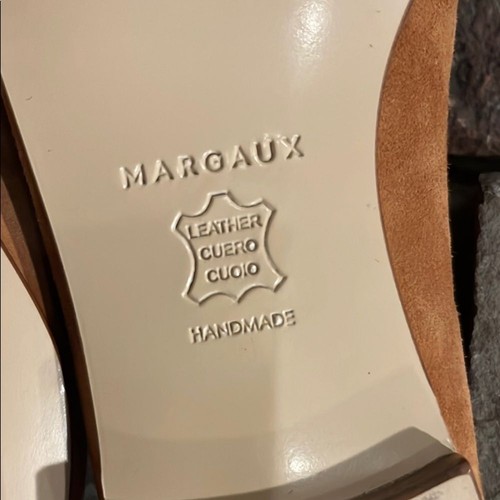 Mocassini classici in camoscio cognac Margaux - Foto 8 di 10