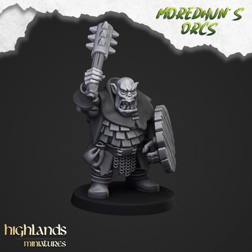Orks mit Handwaffen x 20 inkl. Kommando Highlands Miniaturen WFB Die Alte Welt, AOS - Bild 7 von 12