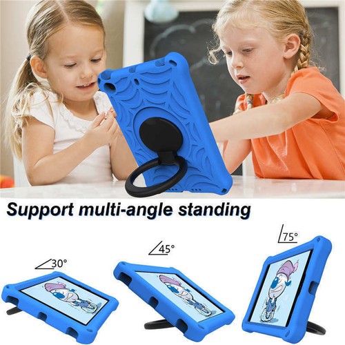 For iPad Mini 1 2 3 4 5 6 7th Kids Shockproof Handle Stand Case Cover With Strap - Bild 59 von 85