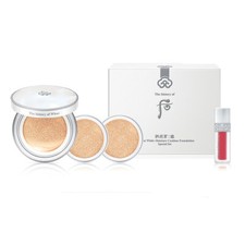 The Whoo Seol Radiant White Moisture Cushion Foundation Set 21 13gx 3  Lip