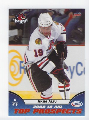 2009-10 AHL Top Prospects #38 Akim Aliu | eBay