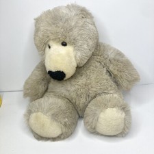 Vintage 1995 Toys R Us Soft Classics Teddy Bear Geoffrey Plush 12" RARE Tan Fur