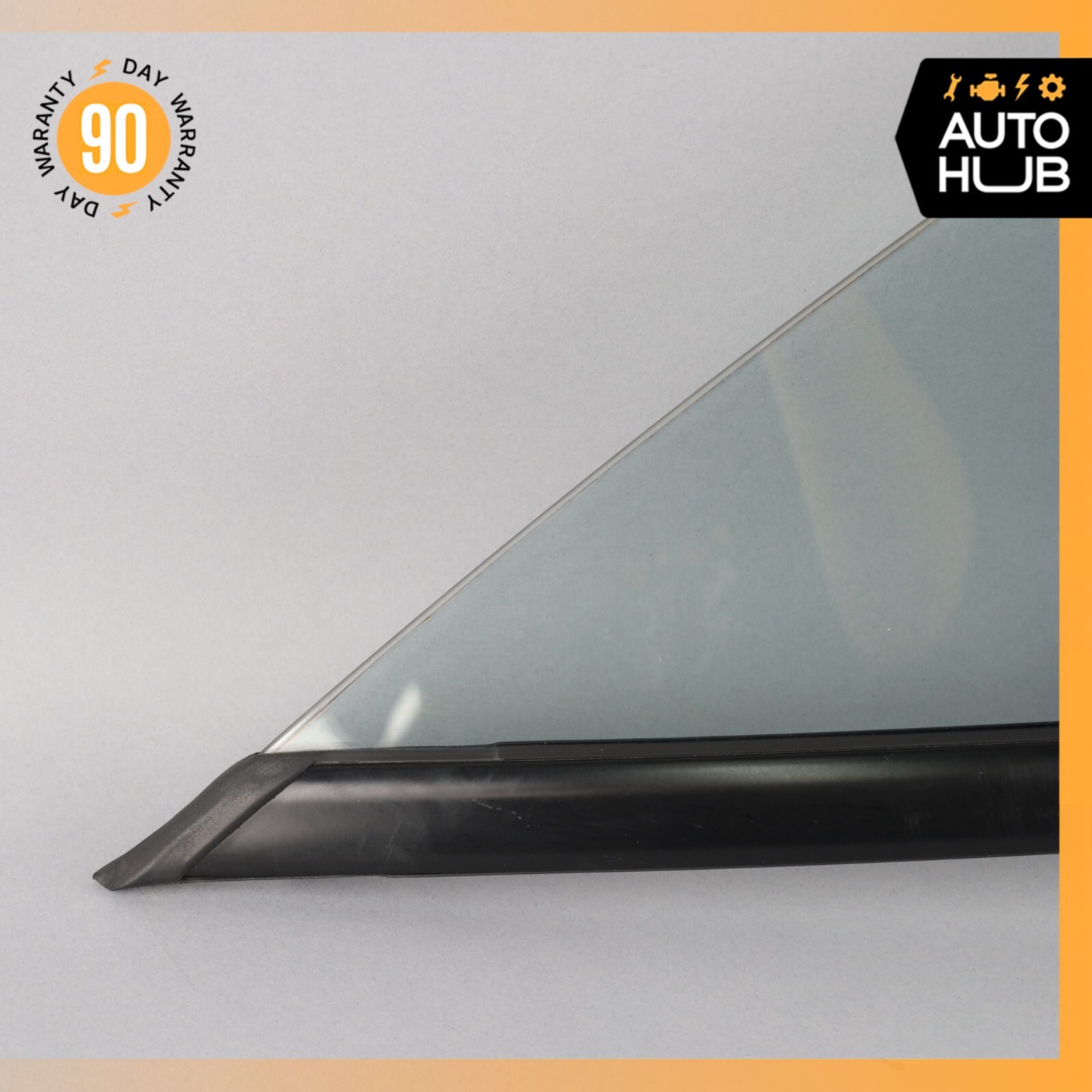 03-10 Bentley Continental GT Front Right Side Door Vent Window Glass OEM 53k