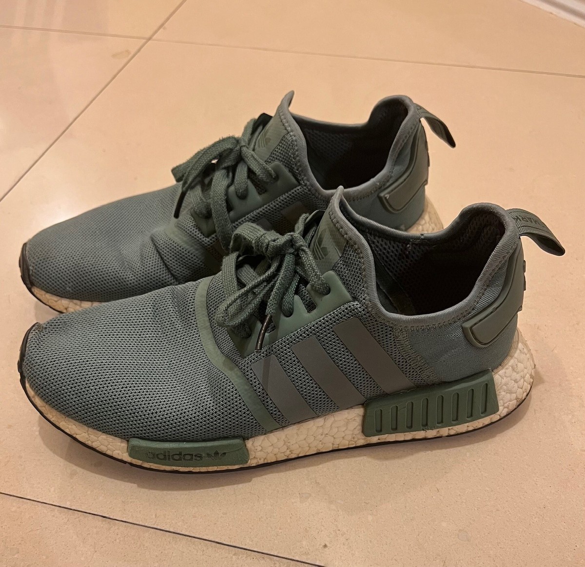 Size adidas NMD_R1 Trace Green for sale online