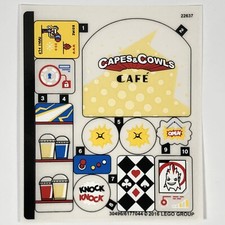 LEGO STICKER SHEET 41231 Harley Quinn To The Rescue Decals DC Super Hero Girls