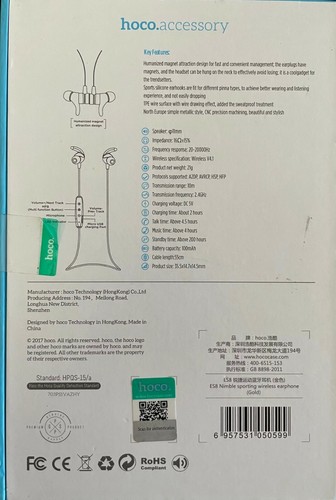 casque Bluetooth sans fil avec tête magnétique - Photo 15 sur 16