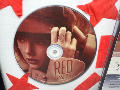 Taylor Swift Signed Autograph Red (Taylor's Version) CD Album