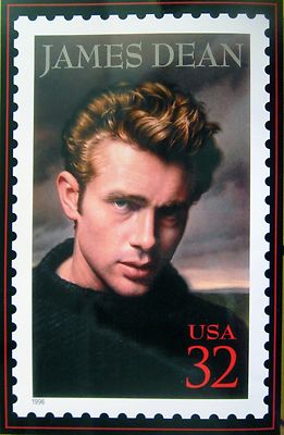Self-Framing Metal Poster James Dean 32c US Stamp | eBay