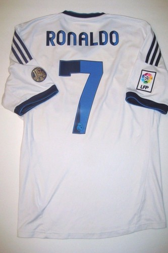 Adidas Real Madrid Cristiano Ronaldo Home Kit Jersey 2012-2013 Shirt Portugal