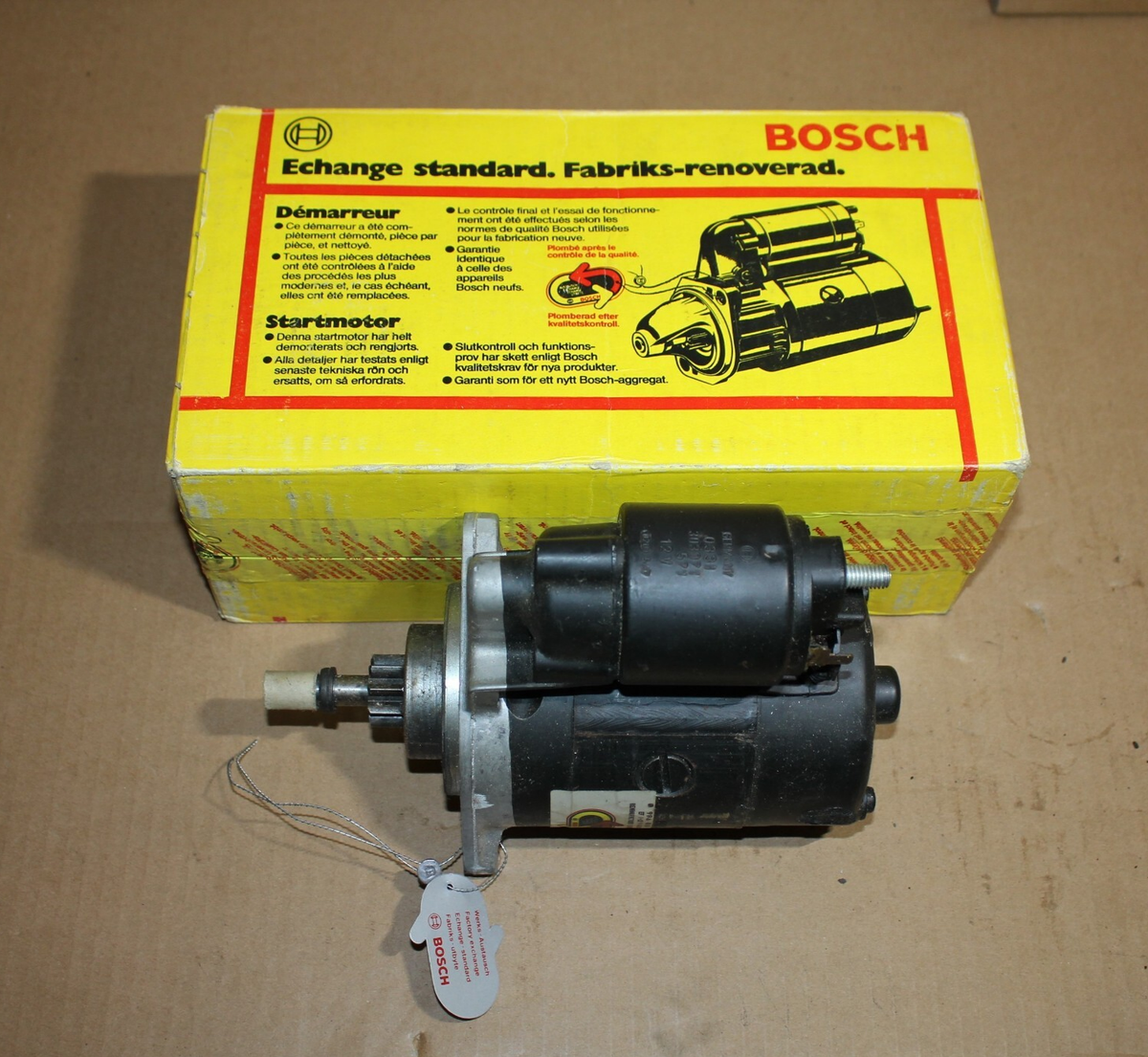 GENUINE VW VOLKSWAGEN GOLF JETTA SCIROCCO 1.5L 1.6L ENGINE STARTER