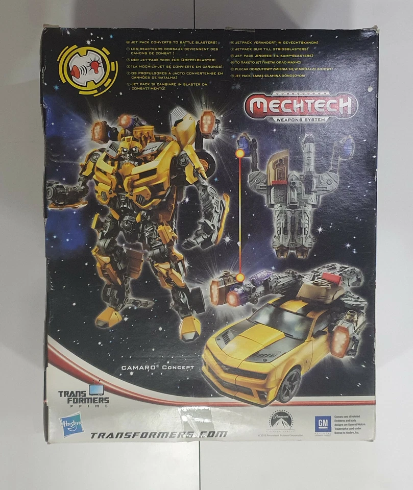 Transformers BUMBLEBEE MECHTECH Dark of the moon HASBRO 2011 Unopened NOS - Image 2 of 4