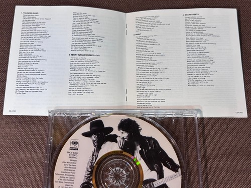 BRUCE SPRINGSTEEN Born To Run JAPAN 24k GOLD CD SRCS 6765 PS BOOKLET 1994 issue - Picture 3 of 12