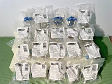 (20) Lot Amerock BP36547G10 1-1/2 in Satin Nickel Square Cabinet Knobs Large Set