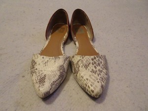 dolce vita snakeskin flats