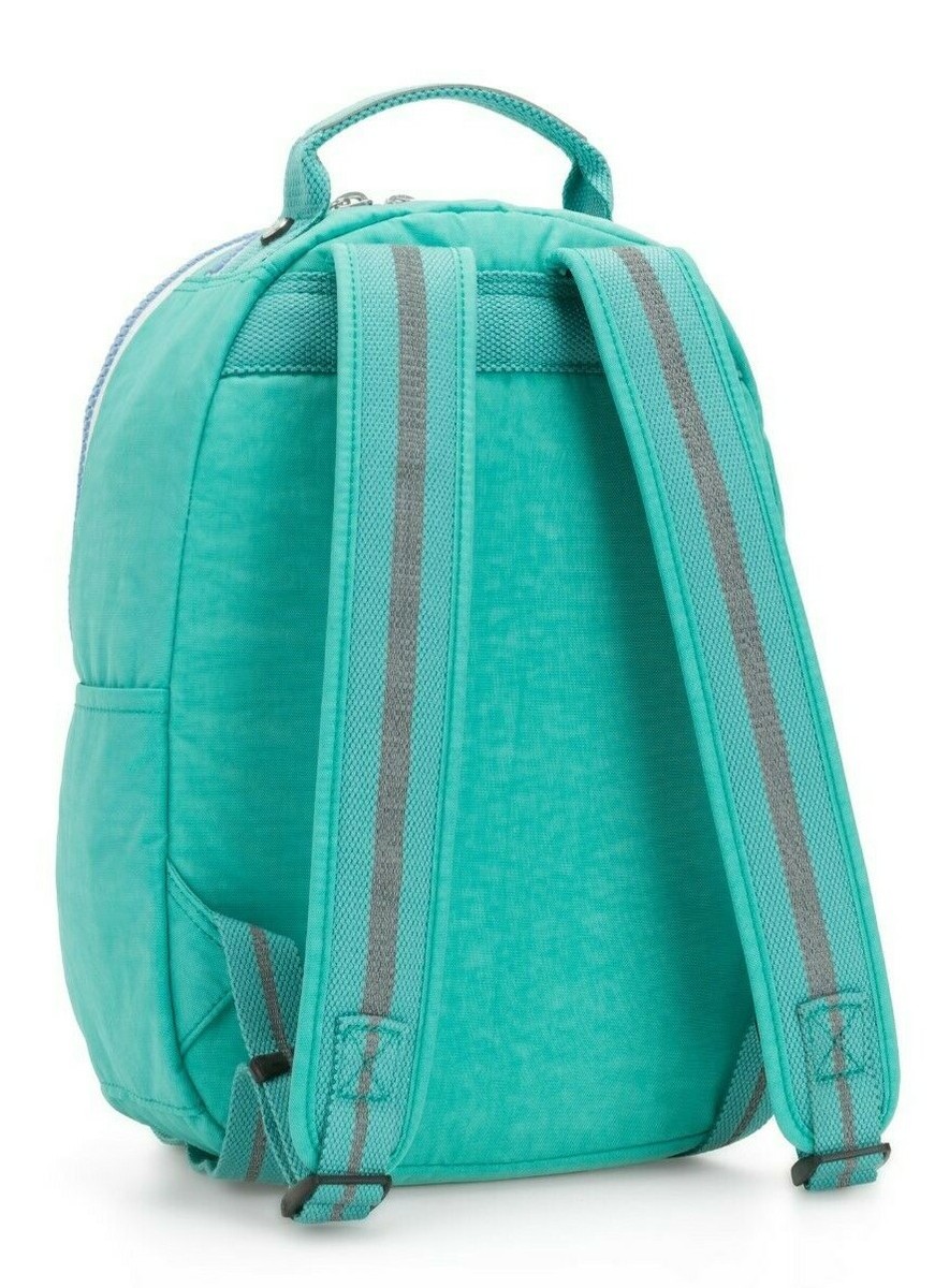 Zaino Piccolo Kipling Seoul Go S – Deep Aqua C – 14 Litri – Leggero E Capiente