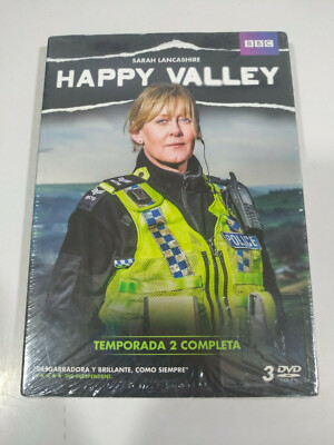 Happy Valley Sarah Lancashire Segunda Temporada 2 Completa BBC - DVD Nueva - 3T