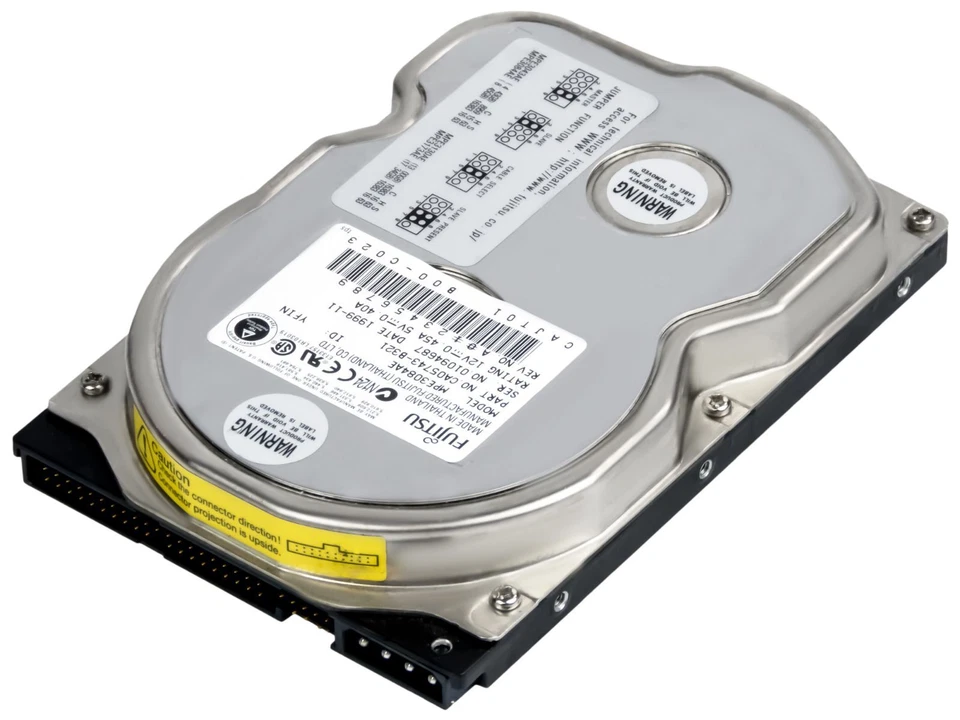 Hard Drive Fujitsu MPE3084AE 8.4GB 5400U/Min 512KB Pata Ide Ata 3.5'' - Image 2 of 3
