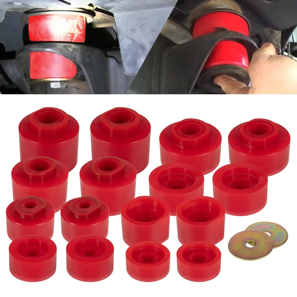 6-116 Ford Explorer 2001-2005 Body Mount Bushings Kit Fits 2WD/4WD Sport Trac - Изображение 3 из 4