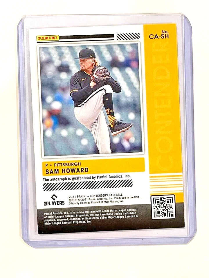 2021 Contenders Autograph Sam Howard Auto - Image 2 of 2