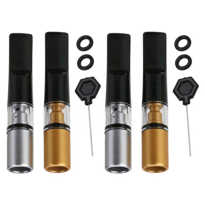 4pc Reusable Cigarette Filter Mouthpiece Tobacco Filter For Cigarette Holder Ash