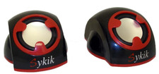 Sykik SP0226BR Buddies 2 Channel PC Speakers Laptop Computer Speaker System NEW