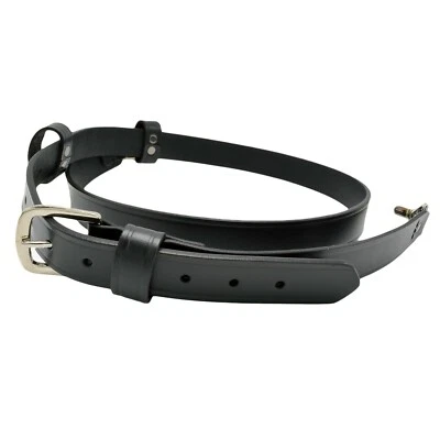 Cobra Tufskin Leather Firefighter Radio Strap Belt Holder Fireman EMS Adjustable