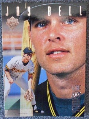 1996 Leaf Studios Jay Bell 88, Pittsburgh Pirates; MLB Baseball Sports, Donruss