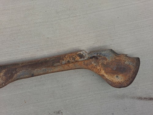 '60 STUDEBAKER SILVER HAWK REAR BUMPER FILLER PANEL - Picture 7 of 9