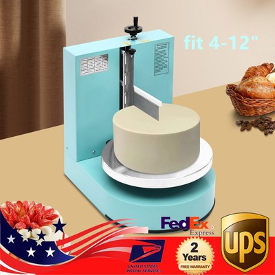 Electric Automatic Cake Cream Butter Coating Machine Cake Spreading Machine 110V