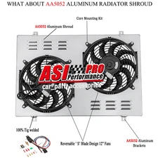 Aluminum Shroud Fan Relay For 85-97 Ford Bronco F150 F250 F350 Bronco 4.9L NEW