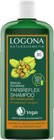 LOGONA Farbreflex Shampoo Braun-Schwarz Bio-Haselnuss 250ml - schenkt Farbglanz