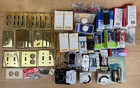 Lot Vintage & NOS Electrical Supplies Switches, Outlets, Plates, Electrician