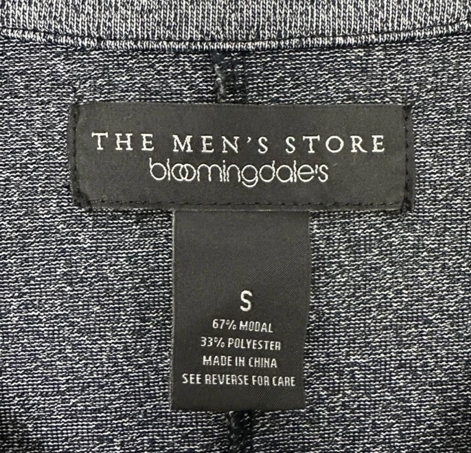 Bloomingdale's Men’s Size S Gray Classic Fit Polo Shirt Casual - Image 3 of 4