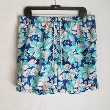Tommy Bahama Floral Lined Swim Trunks Shorts Men's Size Large F516P