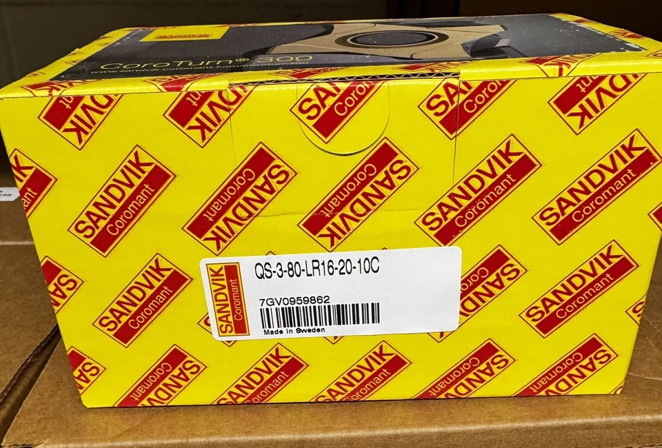 Portaherramientas de torneado indexable Sandvik CoroTurn 300 QS-3-80-LR 16-20-10C con inserto Foto 3 de 3