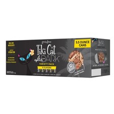 Tiki Cat After Dark Variety Pack 8x5.5oz High-Protein Non-GMO Wet Cat Food