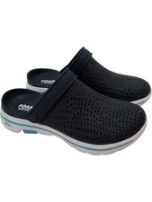 Skechers Foamies Women's Shoes GO WALK 7 Backstrap Athletic Mules Navy Size UK 6