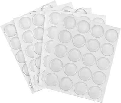 100 PCS Epoxy Stickers, 1 Inch Clear Dome Seal Stickers for Bottle Caps, Resin A