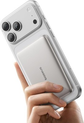 Power Bank 5000mAh, Ultra Slim, Magnetisch, Wireless, PD 20W, iPhone