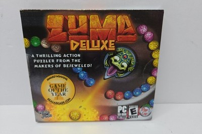 Zuma Deluxe PC CD-ROM Game 2004 PopCap Games Puzzle Action