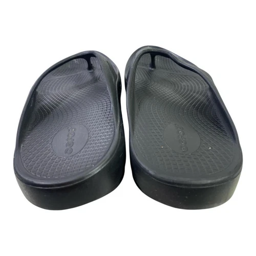 Oofos OOrignial Recovery Slide Sandal Men size 10 Black - Picture 4 of 8